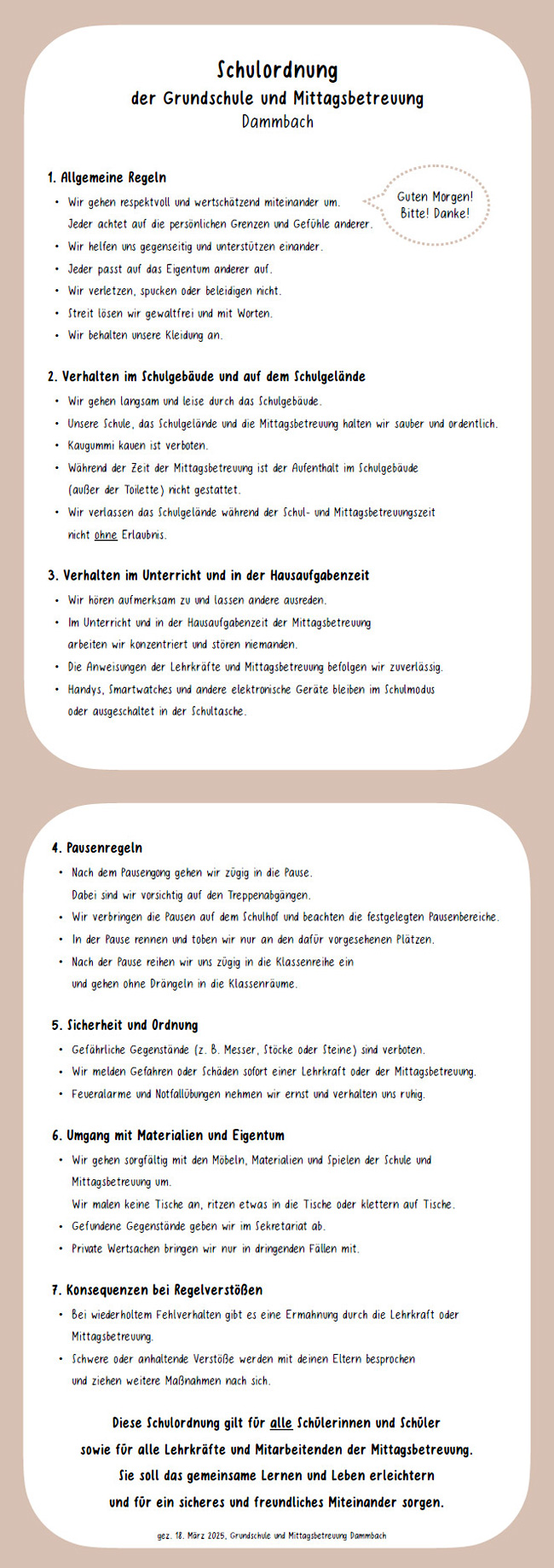 Dammbach Grundschule